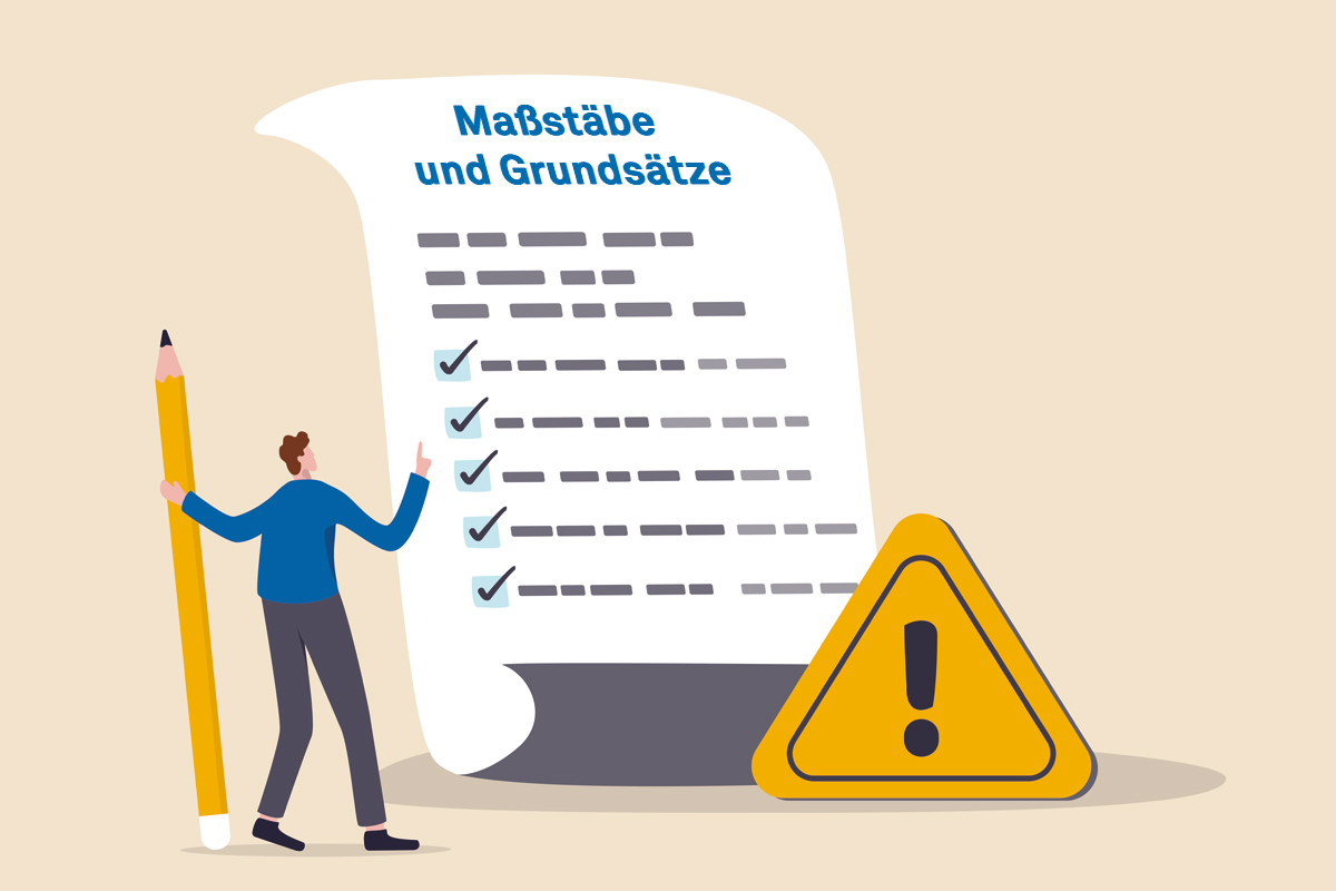 Der Anfang der Maßstäbe und Grundsätze (MuG) Der Anfang der Maßstäbe und Grundsätze (MuG)