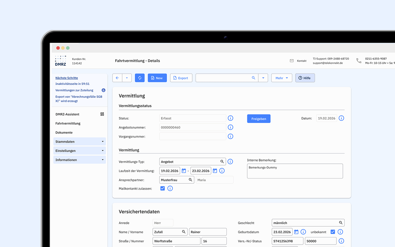 Fahrtvermittlung: Neue Krankenfahrten sichern und einfach abrechnen Fahrtvermittlung: Neue Krankenfahrten sichern und einfach abrechnen